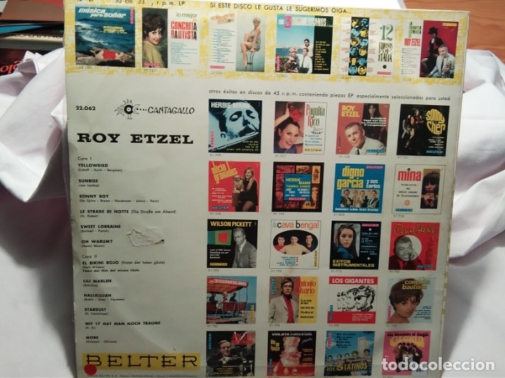 Discos de vinilo: LP &ndash; ROY ETZEL - BELTER - Foto 2