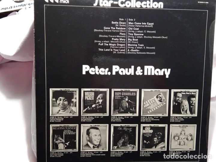 Discos de vinilo: LP &ndash; STAR &ndash; COLLECTION &ndash; PETER, PAUL AND MERY - Foto 2