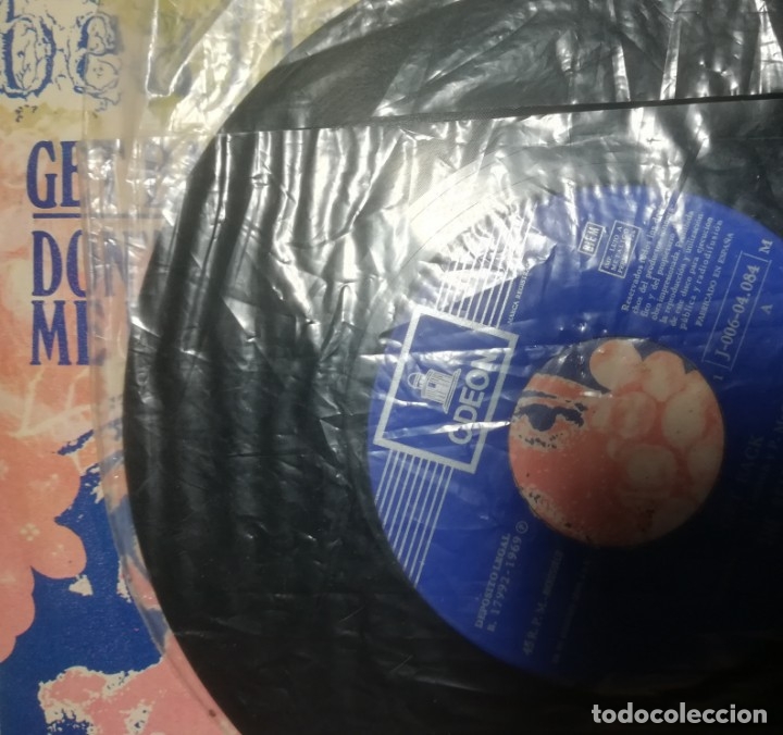 Discos de vinilo: The Beatles - Get back + Don&acute;t let me down - Foto 5
