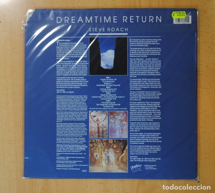 Discos de vinilo: STEVE ROACH - DREAMTIME RETURN - 2 LP - Foto 2