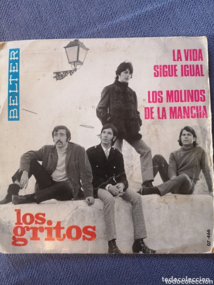 Discos de vinilo: Los gritos La vida sigue igual - Foto 1