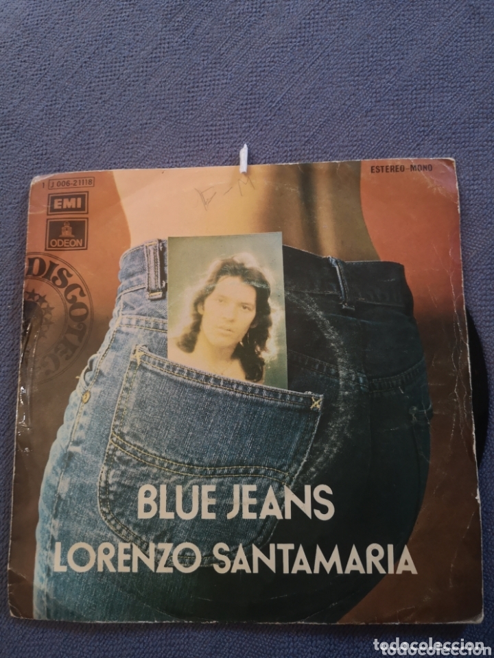 Discos de vinilo: Blue jeans Lorenzo Santamar&iacute;a - Foto 1