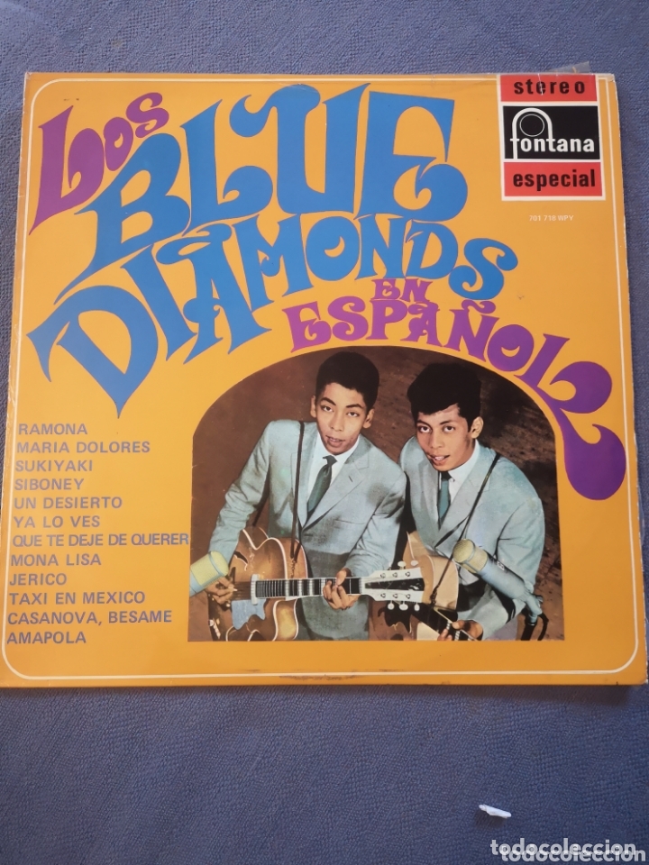 Discos de vinilo: Los blue Diamonds en espa&ntilde;ol - Foto 1