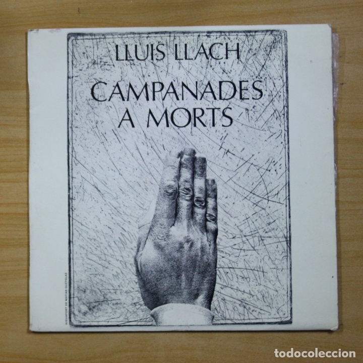 Discos de vinilo: LLUIS LLACH - CAMPANADES A MORTS - LP - Foto 1