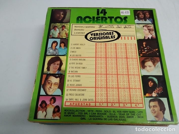 Discos de vinilo: Various &lrm;&ndash; 14 Aciertos - Foto 1