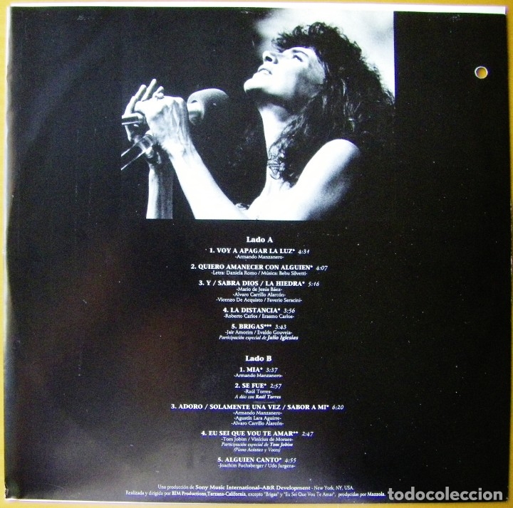 Discos de vinilo: Simone, La Distancia, CBS/Sony-COL 474491 1 - Foto 8