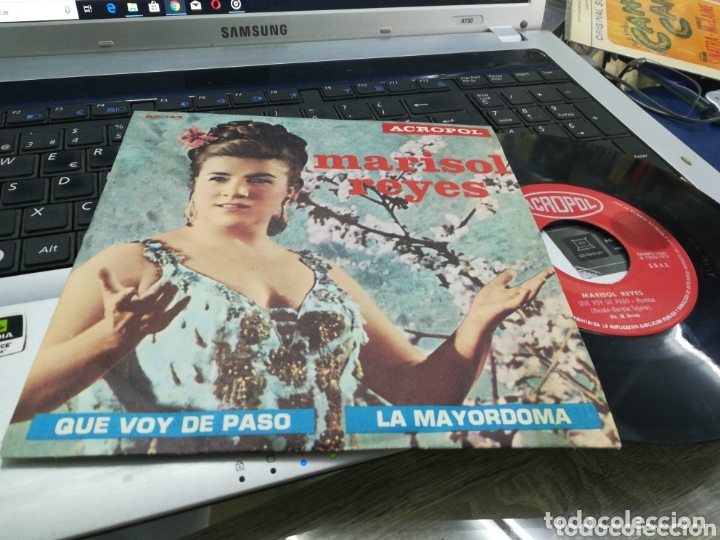 Discos de vinilo: Marisol reyes single que voy de paso acropol 1970 - Foto 1
