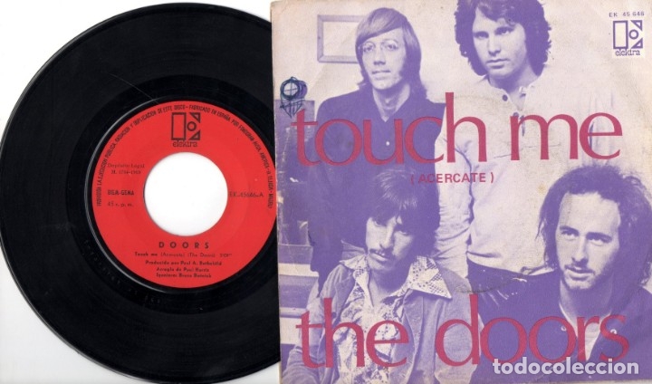 Discos de vinilo: Doors - Touch me / Wild child - Foto 1