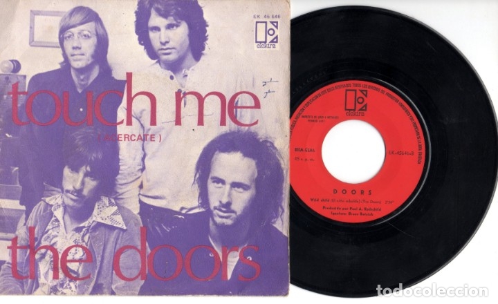 Discos de vinilo: Doors - Touch me / Wild child - Foto 2