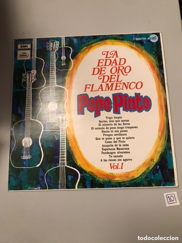 Discos de vinilo: PEPE PINTO - LA EDAD DE ORO DEL FLAMENCO - Foto 1