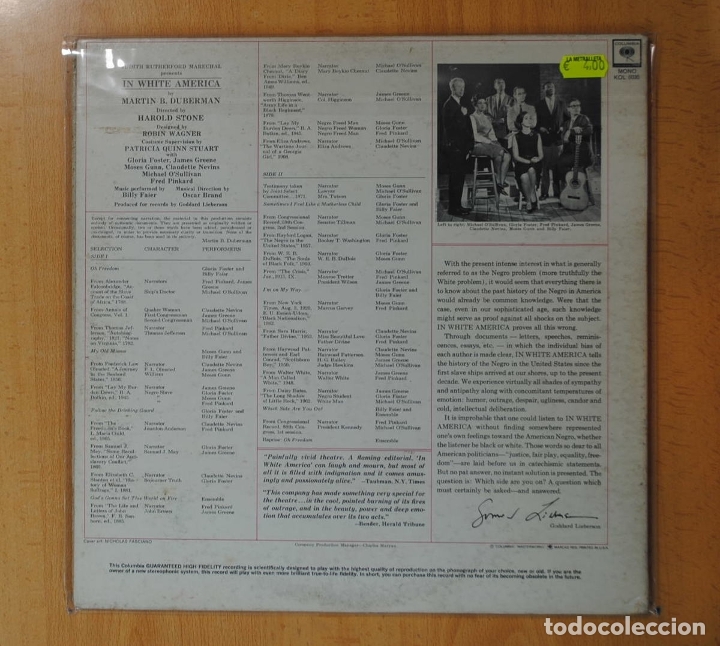 Discos de vinilo: VARIOS - IN WHITE AMERICA - GATEFOLD - LP - Foto 2