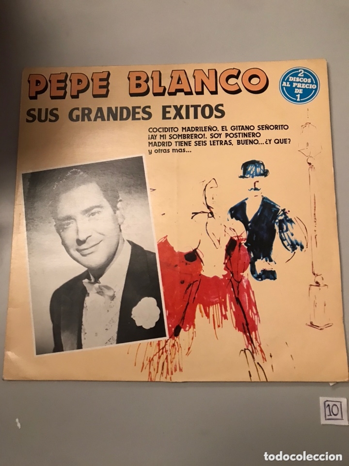 Discos de vinilo: PEPE BLANCO - SUS GRANDES EXITOS - LP - Foto 1