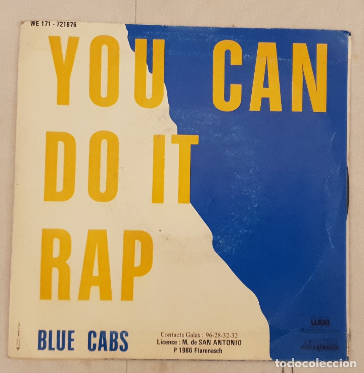 blue cabs ‎– you can do it rap sello: dureco b - Compra venta en