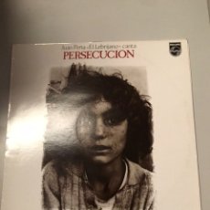 Discos de vinilo: JUAN PEÑA. EL LEBRIJANO CANTA. PERSECUCION. LP VINILO.. Lote 173803519