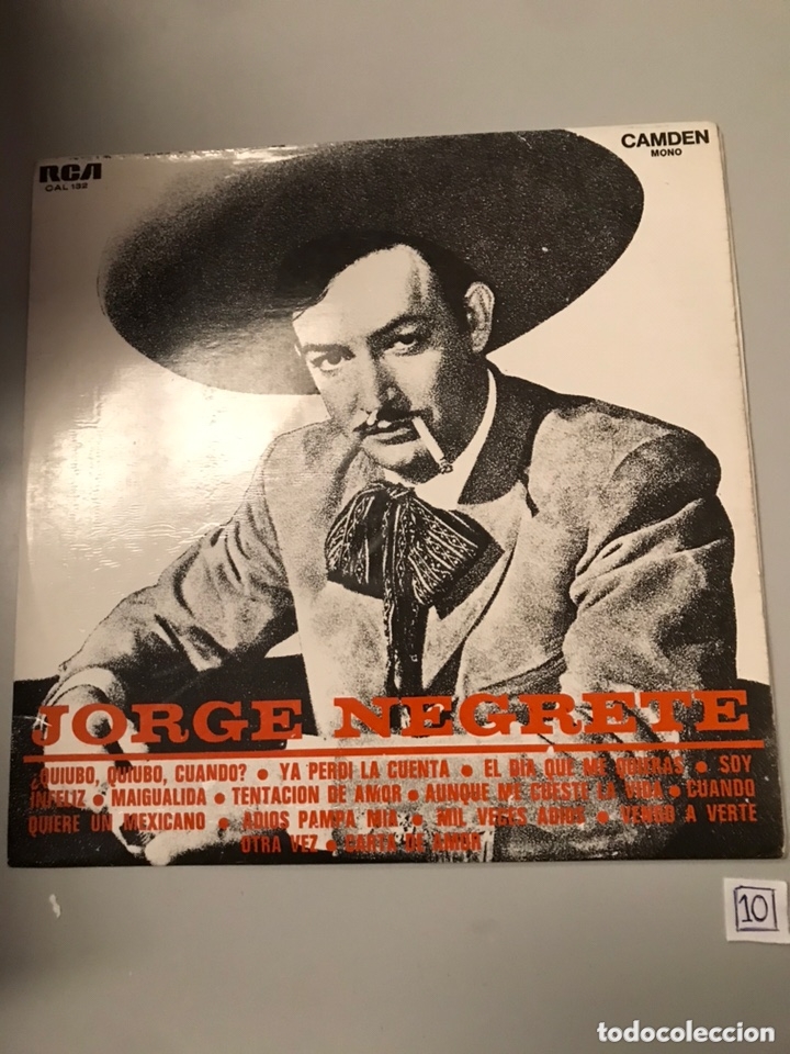 Discos de vinilo: JORGE NEGRETE LP - Foto 1