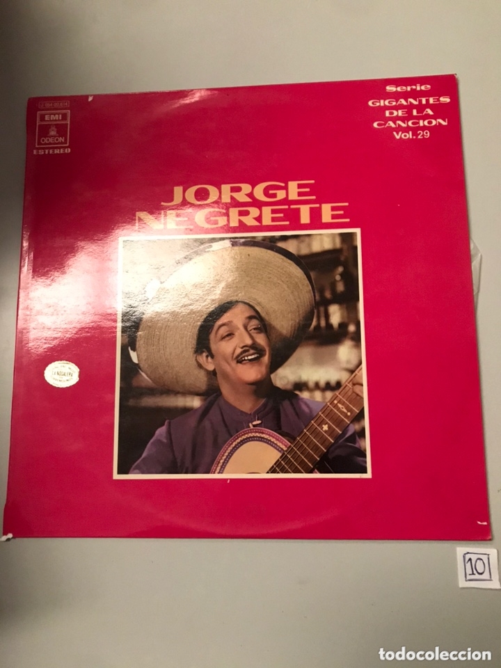 Discos de vinilo: JORGE NEGRETE - Foto 1
