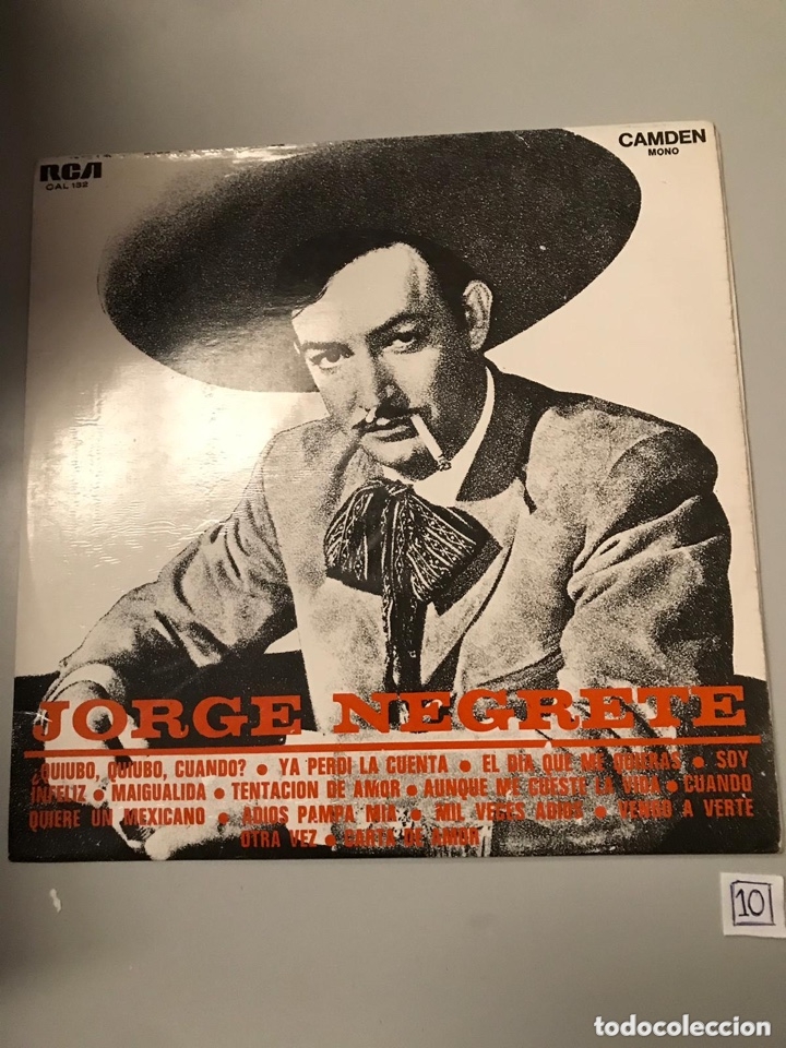 Discos de vinilo: Jorge negrete - Foto 1