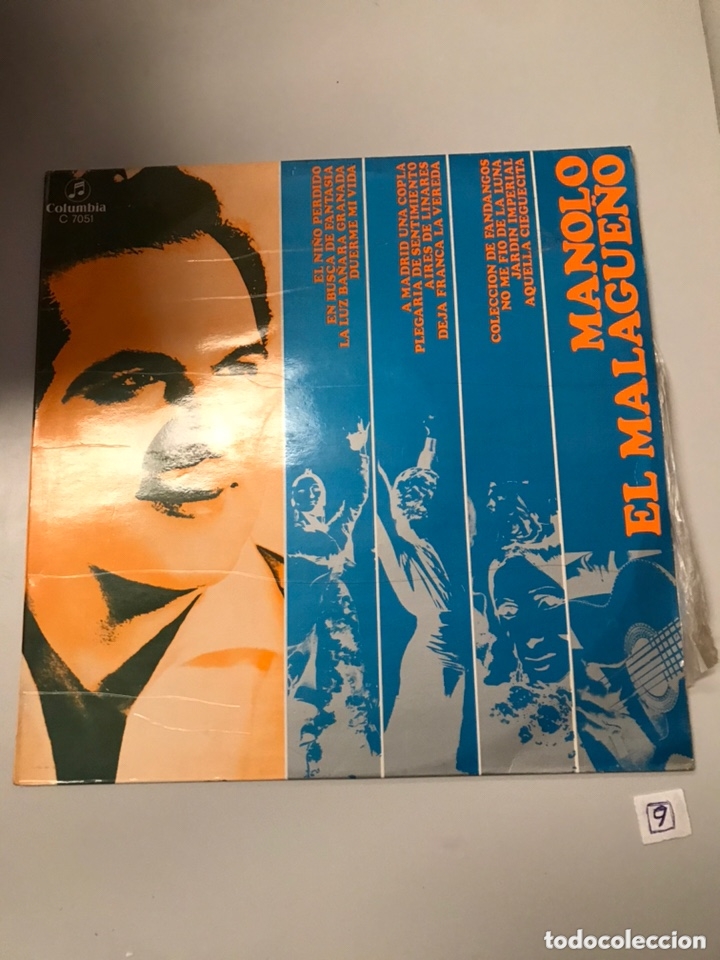 Discos de vinilo: MANOLO EL MALAGUE&Ntilde;O - Foto 1