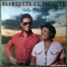 Discos de vinilo: CLAUDETTE ET TI PIERRE. HELLO AFRICA. MINI RECORDS (MRS 1132) USA 1982 LP