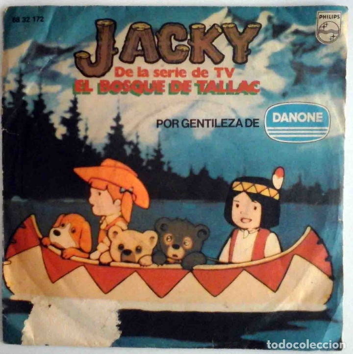Discos de vinilo: B.S.O. Jacky El bosque de Tallac - Danone / Phillips 1978 - Foto 1