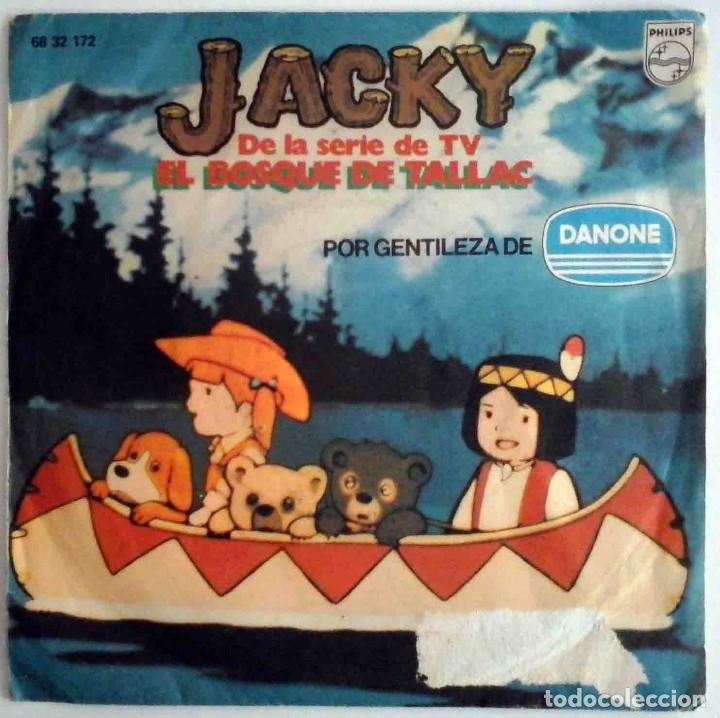 Discos de vinilo: B.S.O. Jacky El bosque de Tallac - Danone / Phillips 1978 - Foto 1