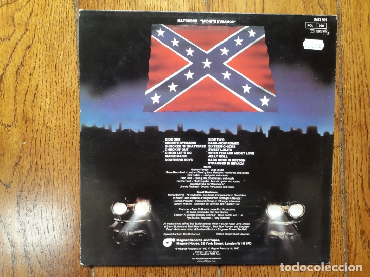 Discos de vinilo: Matchbox  - midnite dynamos - Foto 2