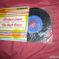 Discos de vinilo: BARBARA LEWIS/THE HIGH KEYES -EP- HELLO STRANGER/QUE SERA SERA - SPAIN 1963