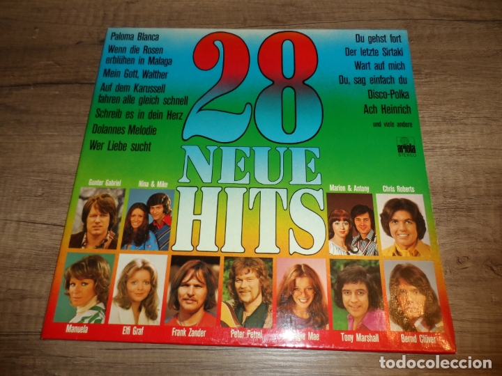 Discos de vinilo: Various &lrm;&ndash; 28 Neue Hits - Foto 1