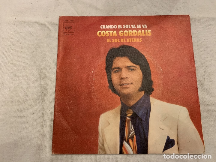 Dischi in vinile: Costa Gordalis* &lrm;&ndash; Cuando El Sol Se Va / El Sol De Atenas Sello: CBS &lrm;&ndash; CBS 7380 Formato: Vinyl, 7