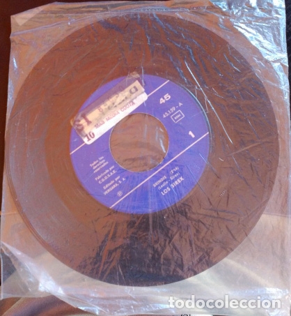 Discos de vinilo: BRINDIS/TUS RECUERDOS. - LOS SIREX. - Foto 3
