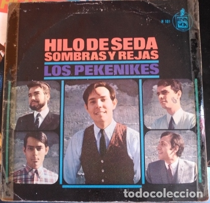 Discos de vinilo: HILO DE SEDA. SOBRAS Y REJAS. - LOS PEKENIKES. - Foto 1