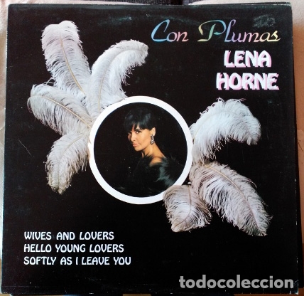 Discos de vinilo: CON PLUMAS. - LENA HORNE. - Foto 1