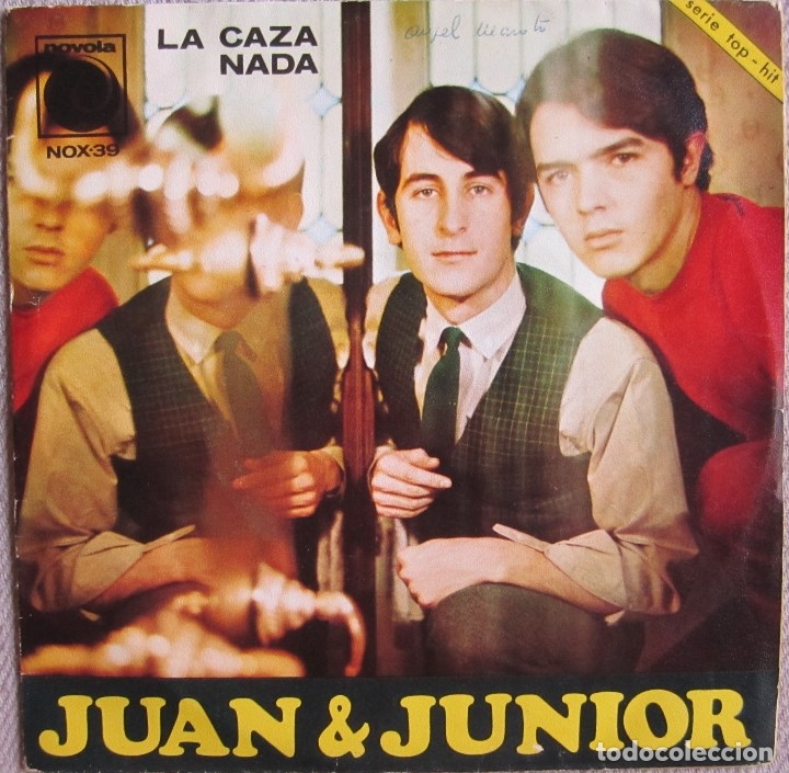 Discos de vinilo: JUAN & JUNIOR: LA CAZA / NADA - Foto 1