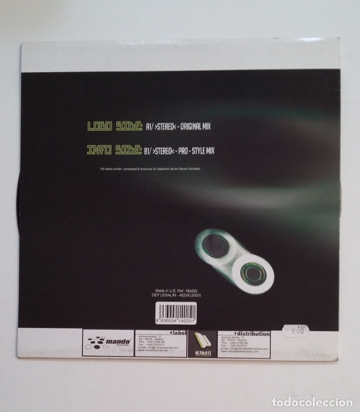 Discos de vinilo: FREEMAN STEREO. MANDO RECORDS. MAXI SINGLE. TDKDA60 - Foto 2