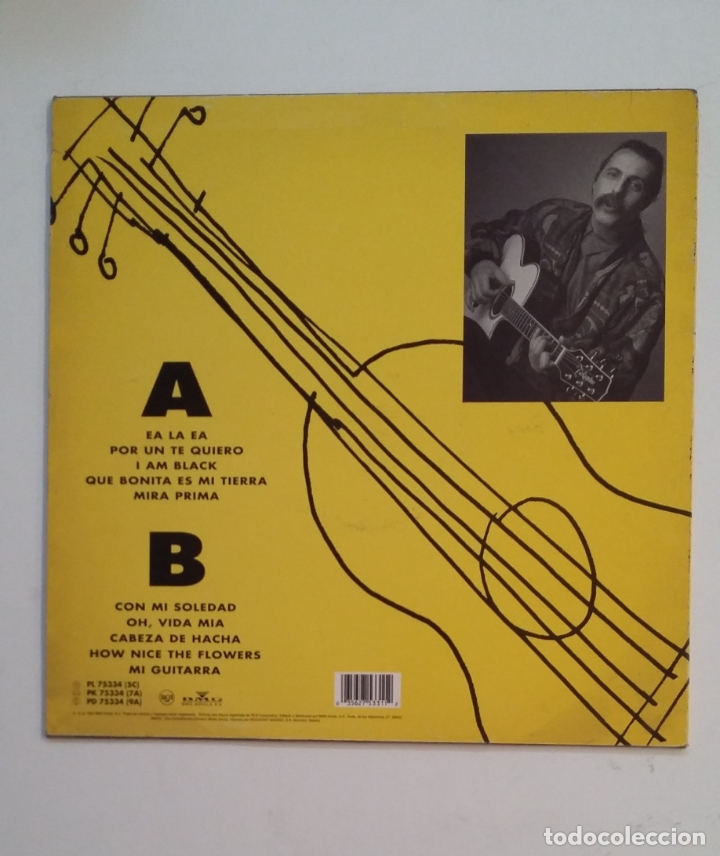 Discos de vinilo: PASCUAL GONZALEZ - CON MI SOLEDAD. LP. TDKDA60 - Foto 2
