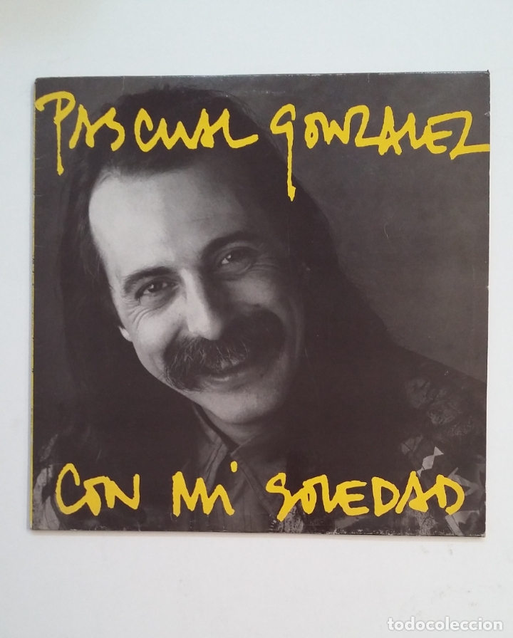 Discos de vinilo: PASCUAL GONZALEZ - CON MI SOLEDAD. LP. TDKDA60 - Foto 1