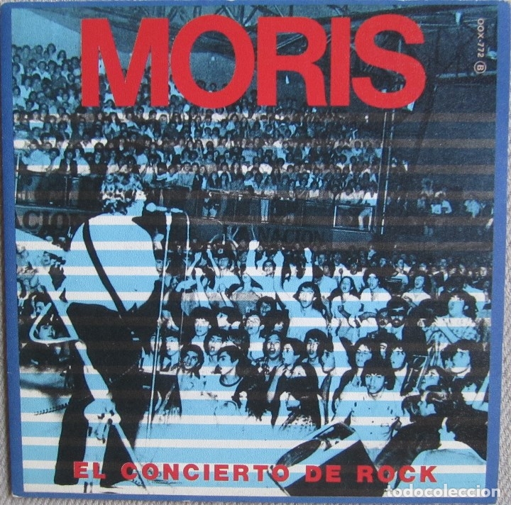 Discos de vinilo: MORIS: EL CONCIERTO DE ROCK / ES UN CHAVAL - Foto 1