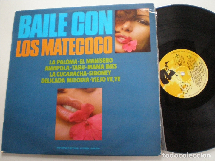 Dischi in vinile: LOS MATECOCO - Baile Con... LP MOVIEPLAY 1974 // Incluye VIEJO YE-YE Boogaloo Guaguanco Afro Latin