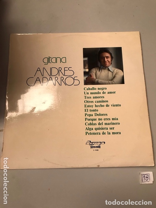 Discos de vinilo: Andr&eacute;s caparros gitana - Foto 1