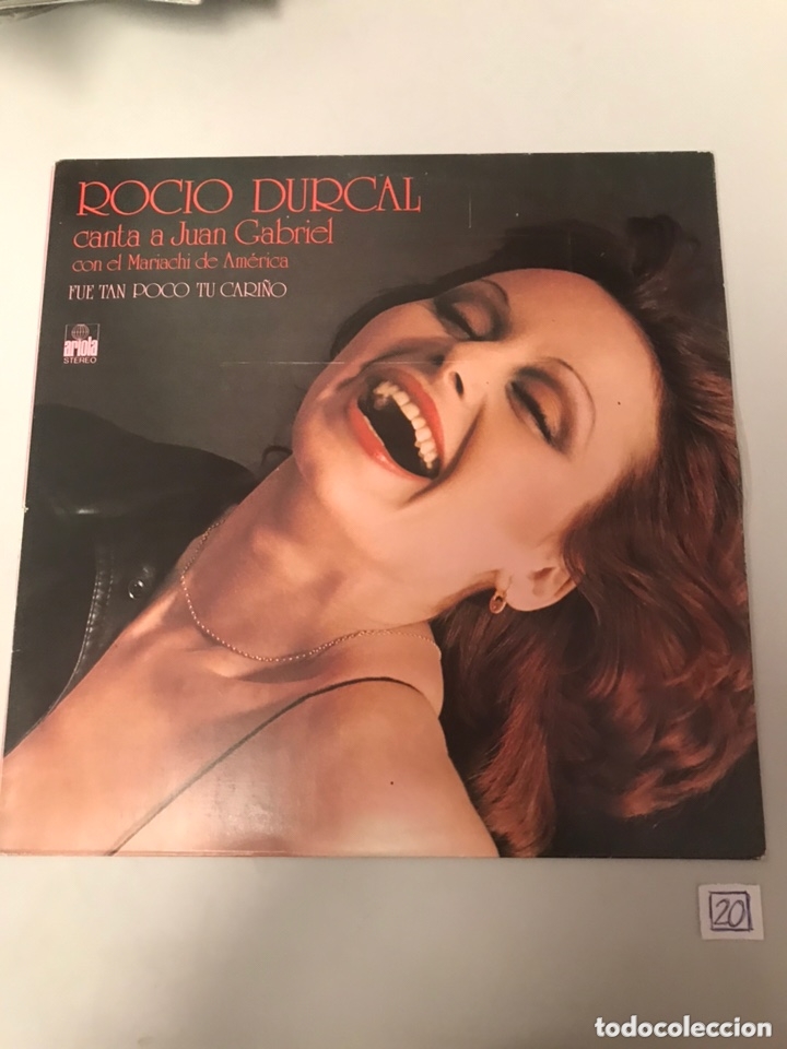 Discos de vinilo: ROCI&Oacute; D&Uacute;RCAL CANTA A JUAN GABRIEL - Foto 1