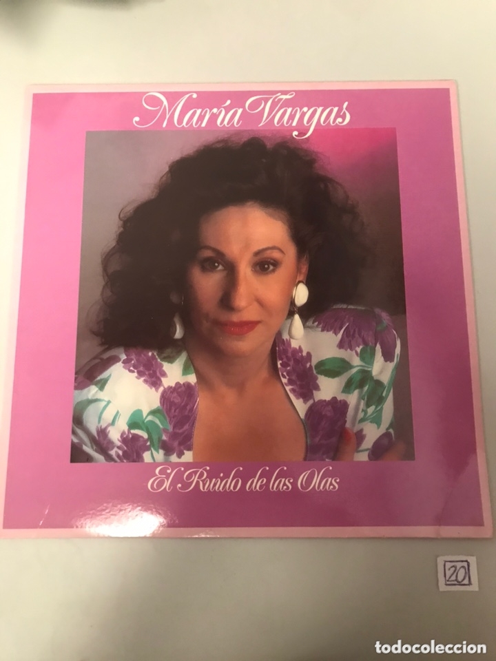 Discos de vinilo: Mar&iacute;a Vargas. El ruido de las olas. LP - Foto 1