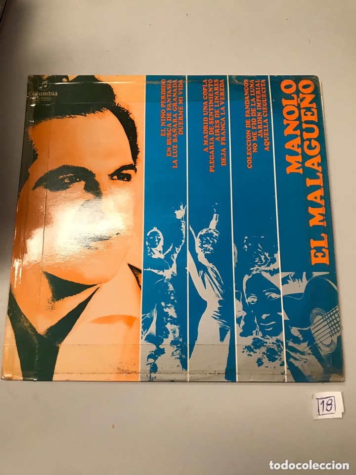 Discos de vinilo: Manolo el malague&ntilde;o - Foto 1