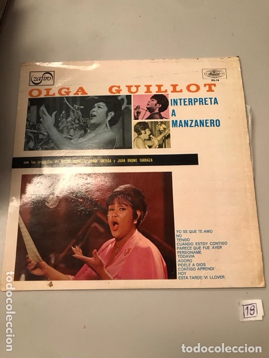 Discos de vinilo: Olga guillot - Foto 1