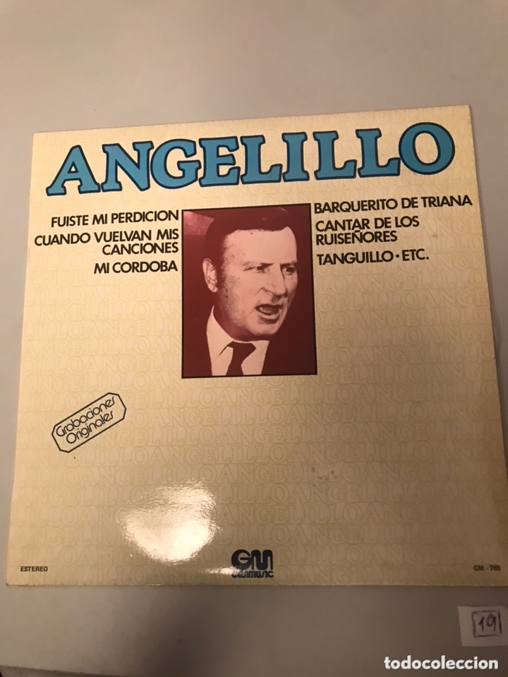 Discos de vinilo: ANGELILLO - Foto 1