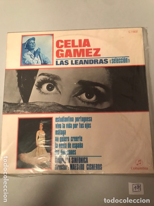 Discos de vinilo: CELIA G&Aacute;MEZ LP - Foto 1