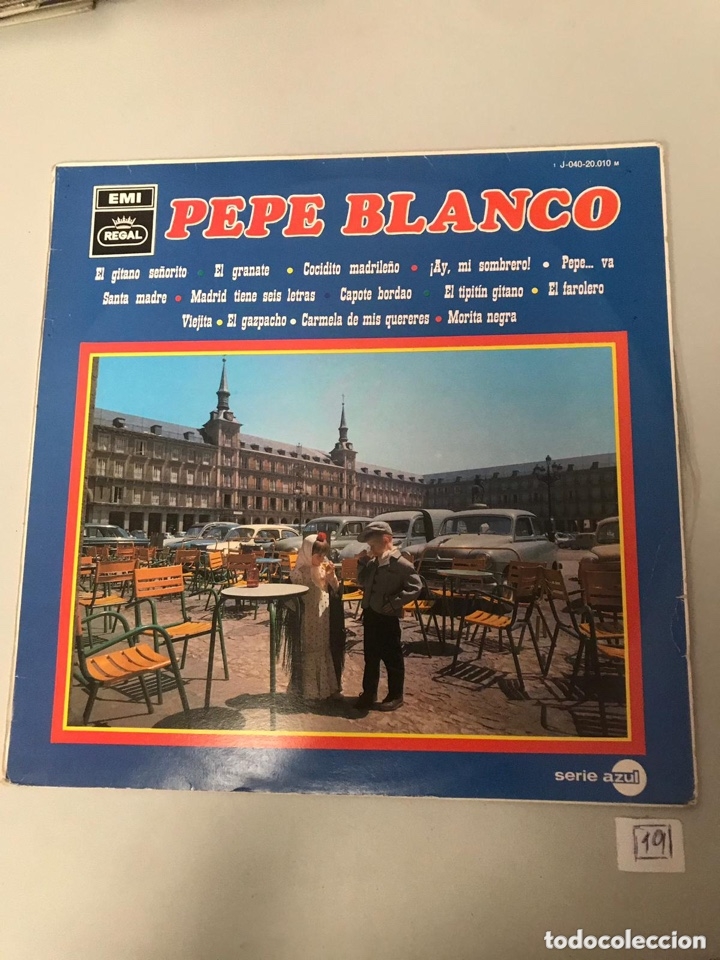 Discos de vinilo: Pepe blanco - Foto 1