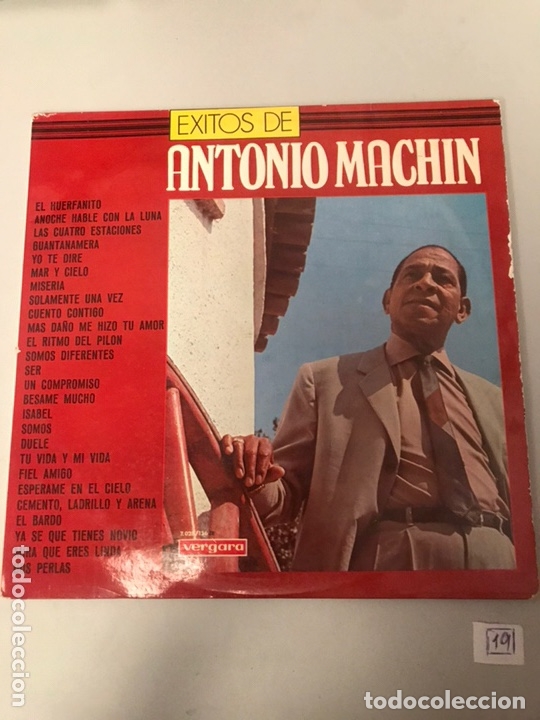 Discos de vinilo: &Eacute;XITOS DE ANTONIO MACHIN - Foto 1