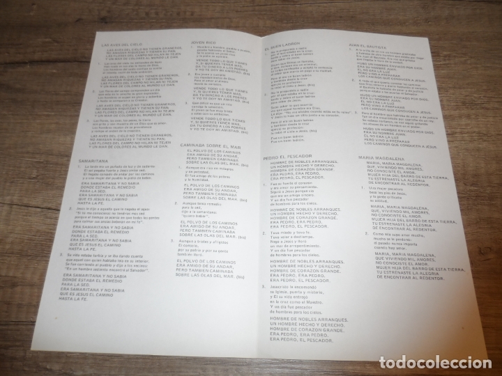 Discos de vinilo: TE DOY MI AMISTAD - JAVIER ITURRALDE - CORO AD LIBITUM - Foto 5