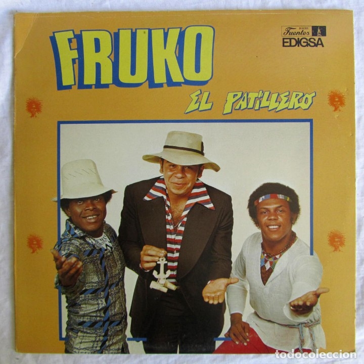 Disques de vinyle: LP vinilo Fruko el Patillero Edigsa 1980