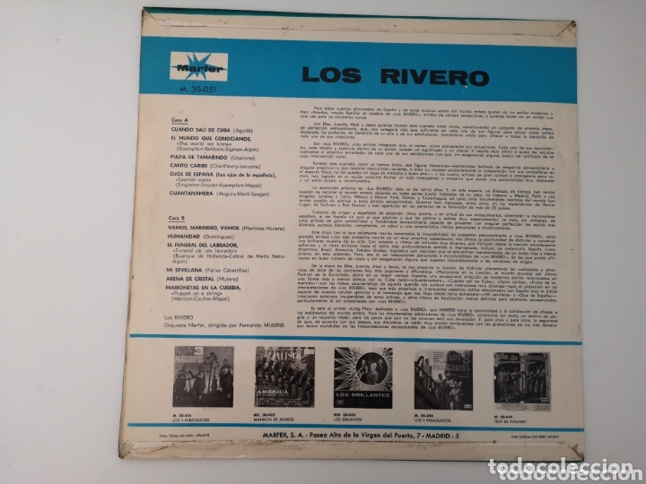 Discos de vinilo: Los Rivero Lp vinilo - Foto 2